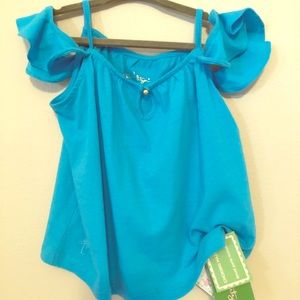 Lilly Pulitzer Girls Blue Top